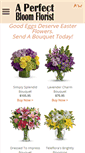 Mobile Screenshot of aperfectbloomflorist.com